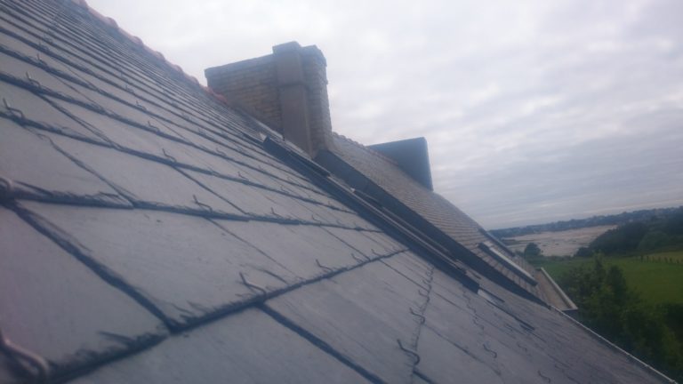 Ardoise naturelle dEspagne BANA classique 32x22 1 - Couverture - Rennes, Saint Malo