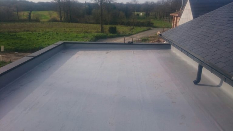 Terrasse inaccessible en etancheite membrane 1 - Étanchéité - Rennes, Saint Malo